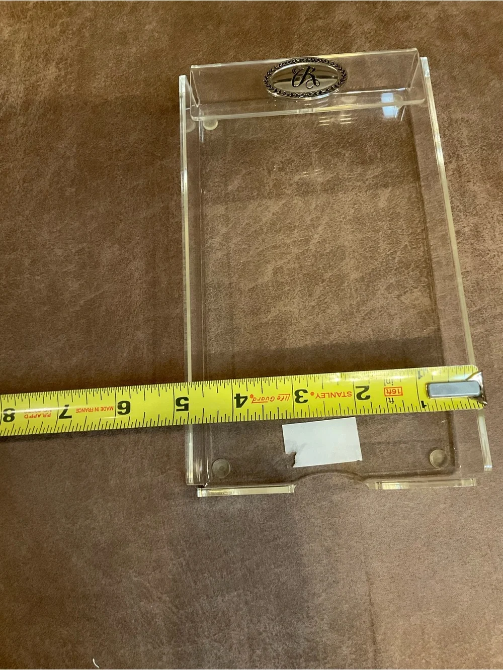 Mud Pie “R” Paper Napkin Holder